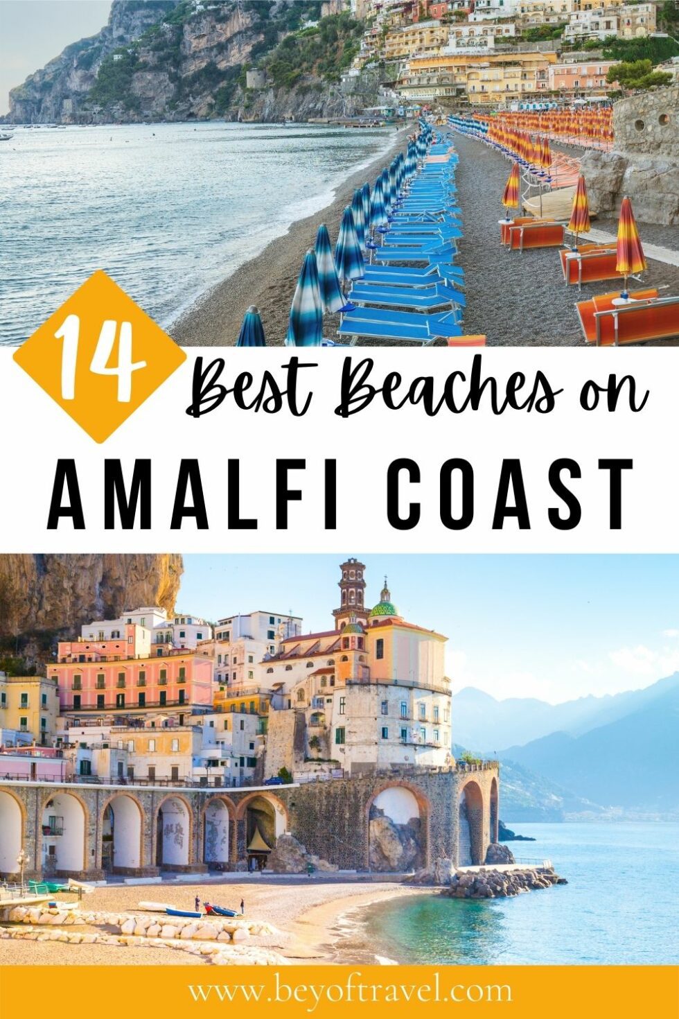 14 Most beautiful Amalfi Coast Beaches - BEY OF TRAVEL