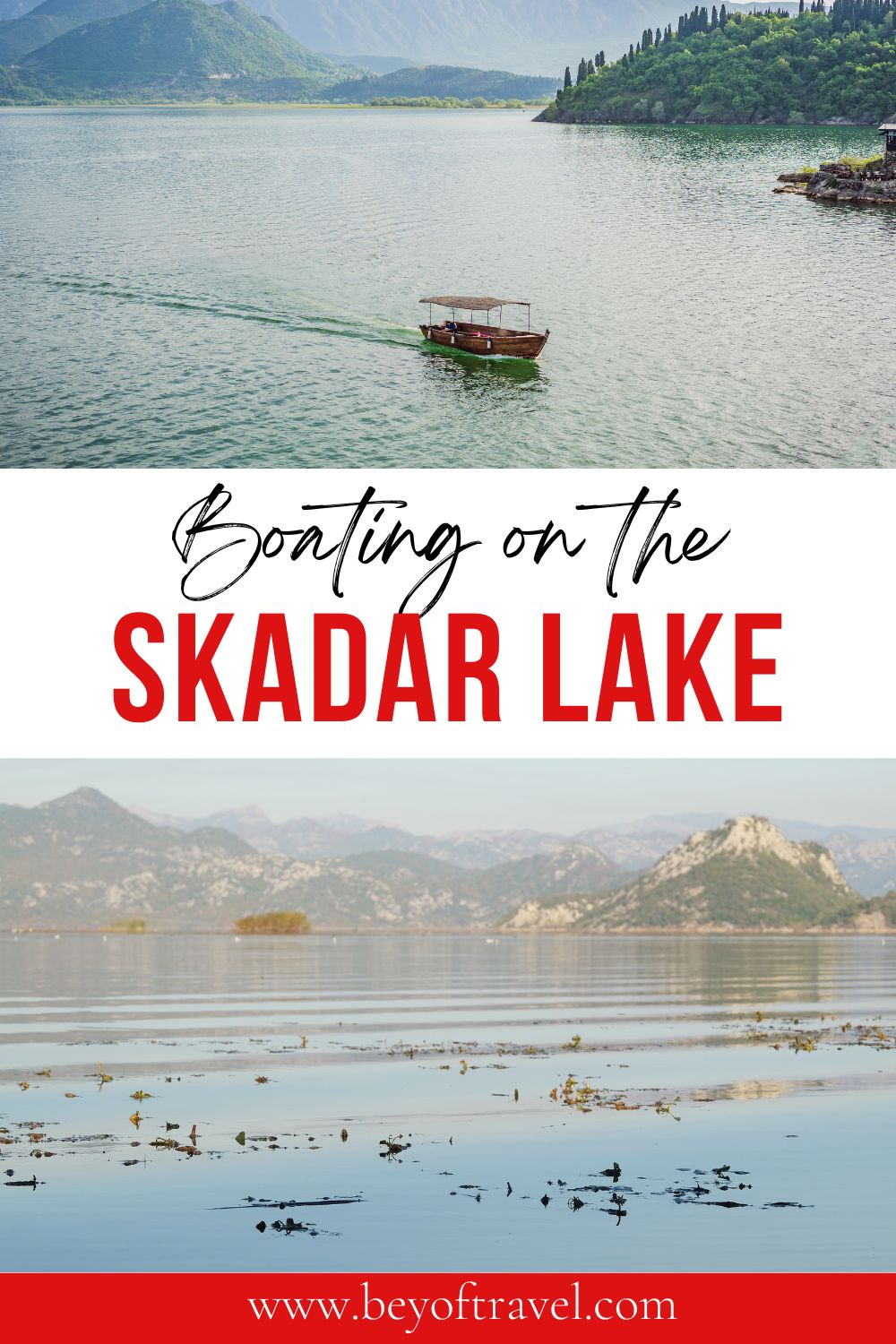 Skadar Lake boating trip